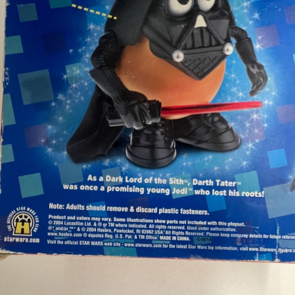 Star Wars Darth Tater Mr. Potato Head 2004 Playskool Hasbro Darth Vader … - Picture 6 of 6
